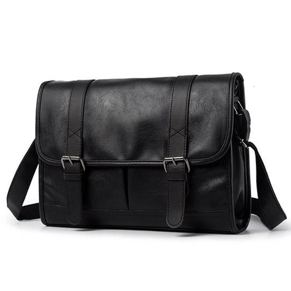 

fashion man leather shoulder bags travel bag men briefcase brand luxury messenger bag male lapbusiness crossbody men bag cj191212