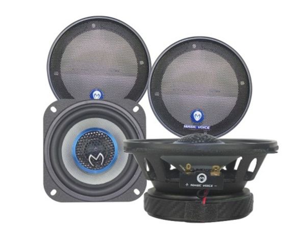 

high- end 2 piece 4 inch 55 w 2 way coaxial speaker car audio music stereo full range frequency loundspeakers for universal car
