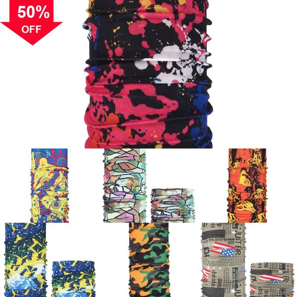 

8qoex волшебные шарфы шарф открытый волос многофункциональный спортивный бандана женщины мужчины маска группа шарф волшебный головной убор в