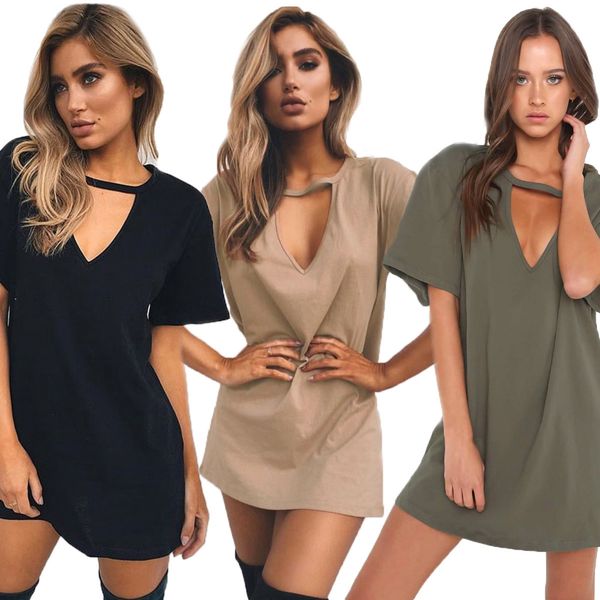 

женка дизайнеѬка мода dresscotton Ѭи веа Ѭи Ѭда вободне коѬокие Ѭђкава v-об, Black;gray
