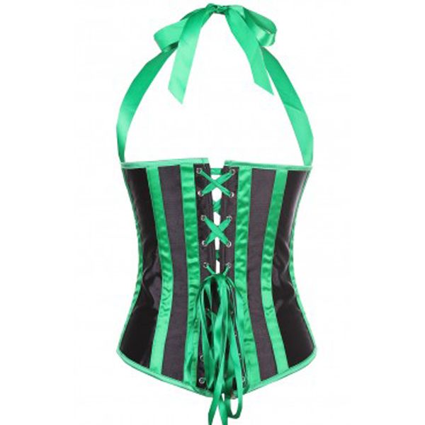 

gothic women black red satin underbust corset steampunk steel boned shaper slimming waist cincher women's corsets, Black;white