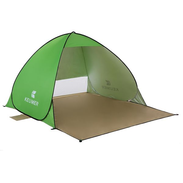 

keumer beach tent outdoor automatic -up tent portable (120+60)*150*100cm anti uv shelter for camping fishing hiking