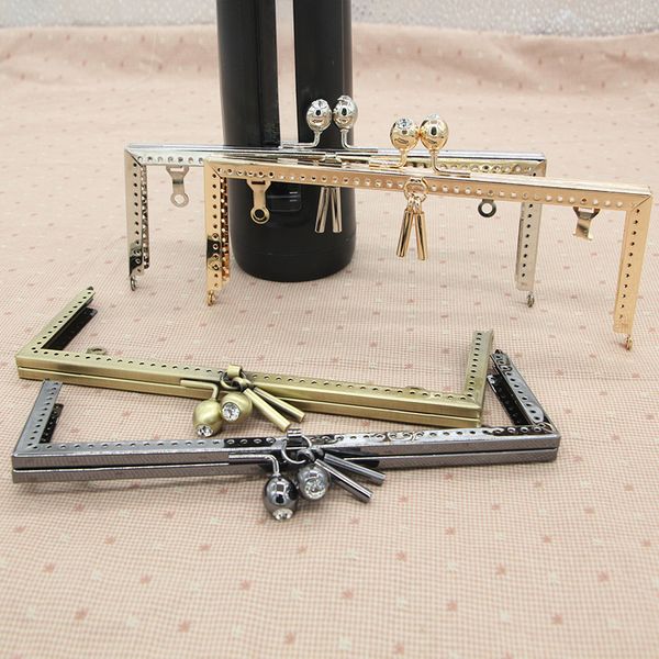 

20cm mill finish yes orifice gold barge foot and mouth gold manual diy export of package hardware parts, Black