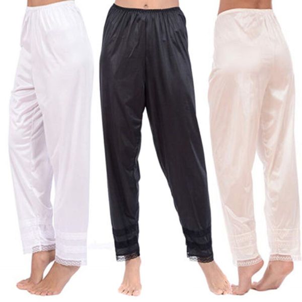 

womens pyjama loose slip nightwear pants ladies girl pyjama bottoms soft pants nightwear trousers women casual clothing, Black;red