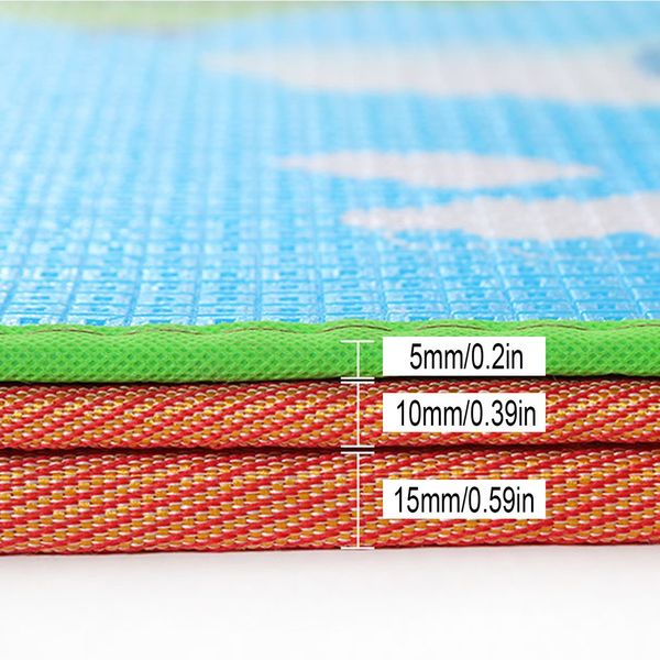 

baby play mat thicken crawling mat eco-friendly epe children's gamepad cartoon non-slip carpet bedroom living room mat