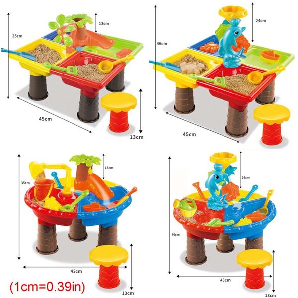 

дети песок и вода play таблица garden sandpit play set открытое море пляж игрушка