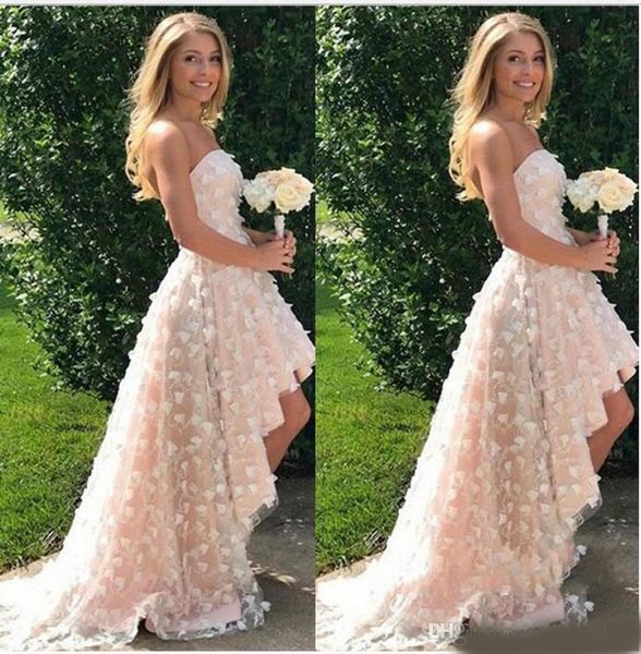 

fashionable strapless high-low prom dresses tulle champagne lace up back formal evening party dresses vestido de fiesta cocktail dress, Black