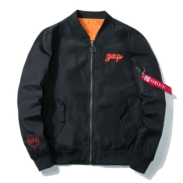 

2019 new autumn and winter thick warm military motorcycle pilot pilot men's bomber jacket, Black;brown