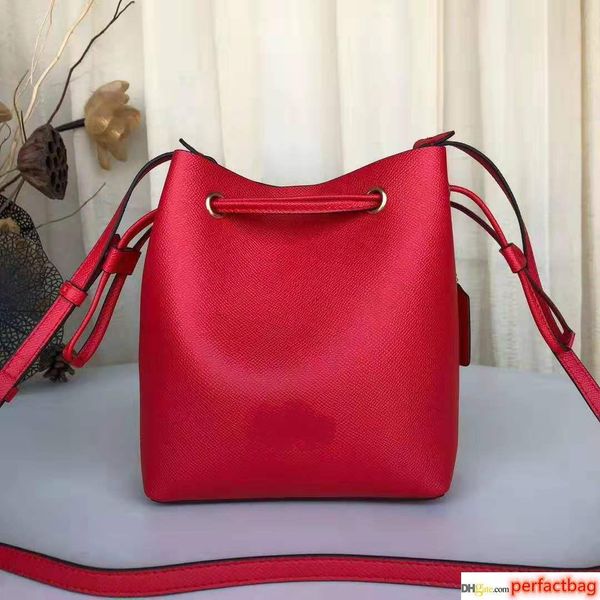 

designer women bucket shoulder bag classic lady solid color crossbody bags drawstring hand shoulder bag travel holiday bucket bags/3