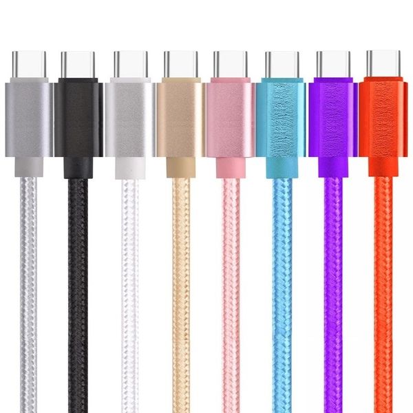 

od5.0 thicker braided type c micro usb cable 1m 2m 3m fabric nylon alloy usb cables for samsung s8 s9 s10 s11 note 10 lg xiaomi tablet pc