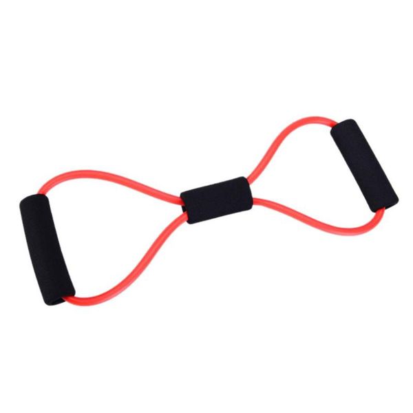

resistance training muscle elastic band tube weight control fitness red