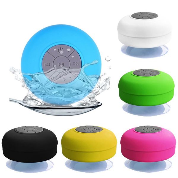 

mini wireless bluetooth speaker stereo loundspeaker portable waterproof handsfor bathroom pool car beach outdoor shower speakers
