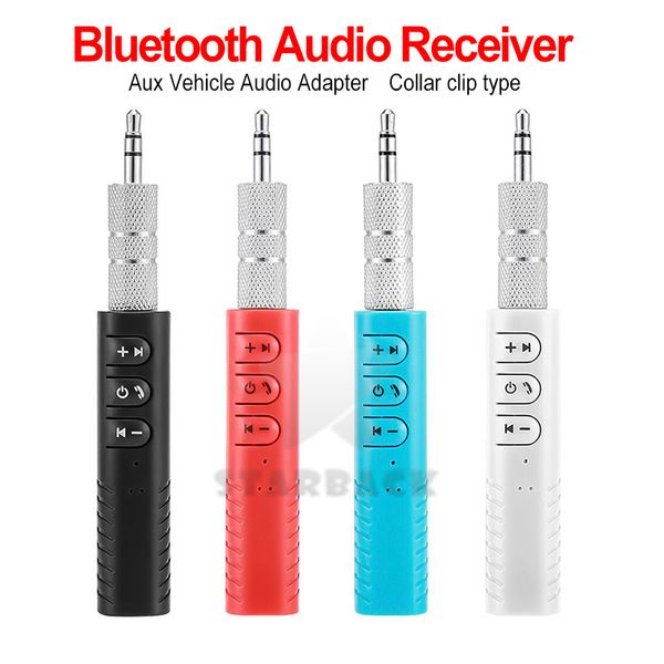 

Автомобильный Bluetooth-приемник Bluetooth AUX 3.5 мм музыкальный Bluetooth-аудиоприемник громкой связи автомобильный передатчик Авто адаптер с розничной упаковке