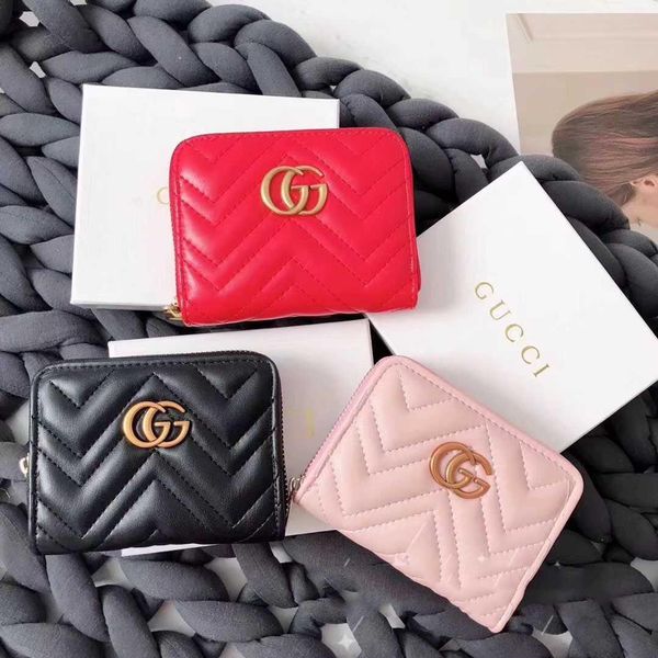 

Red wallet pur e clutch bag cla ic brand hort wallet gift for men women de igner coin pur e with 3a3a3a 2018