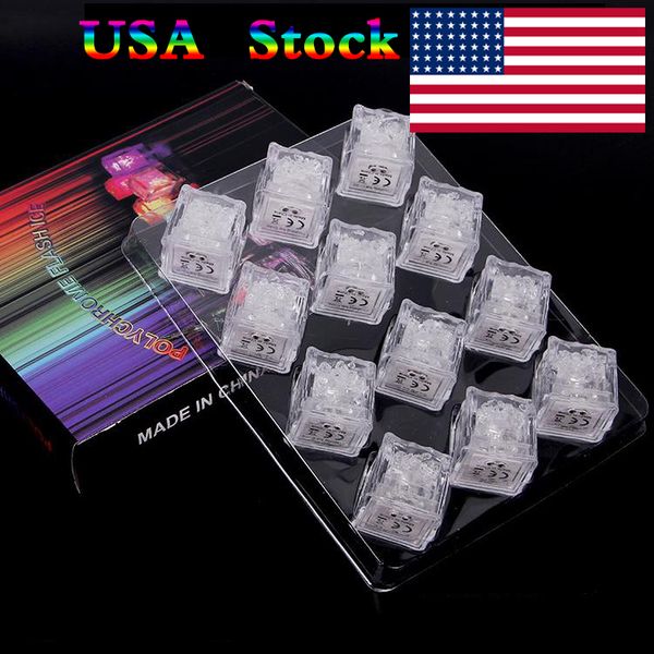 

creations light up кубики льда для напитков. каждый glow in the dark ice cubes с 7 режимами цвета. несколько событий светодиодные кубики льд