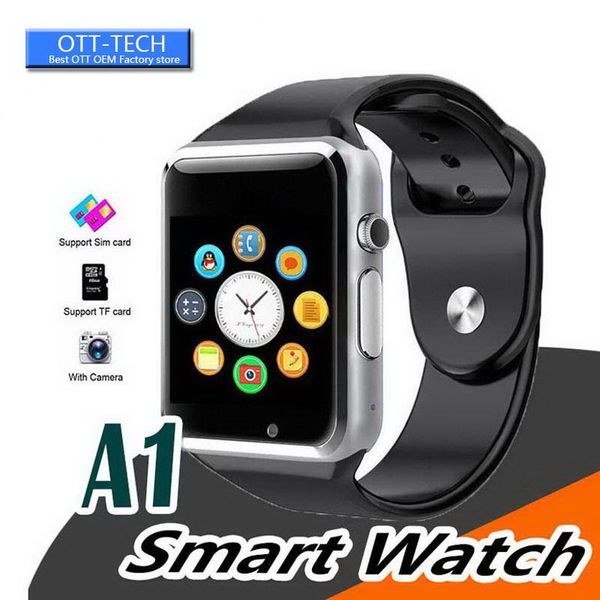 

Sport waterproof a1 mart watch bluetooth g m im phone camera for android io im intelligent mobile phone leep tate martwatch