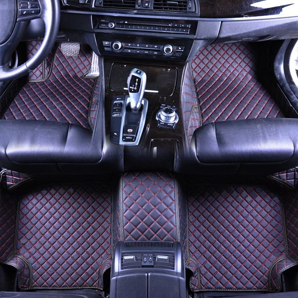 

car floor mats for mercedes benz a b c cl cla cls clk amg series 2006-2018 customizable car logo