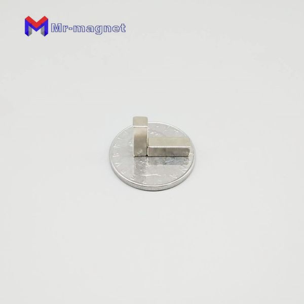 200 Stück N35 1244 mm Permanentmagnet 12 x 4 x 4 superstarker Neo-Neodym-Block 12 x 4 x 4 mm NDFEB-Magnet 1244 mit Nickelbeschichtung