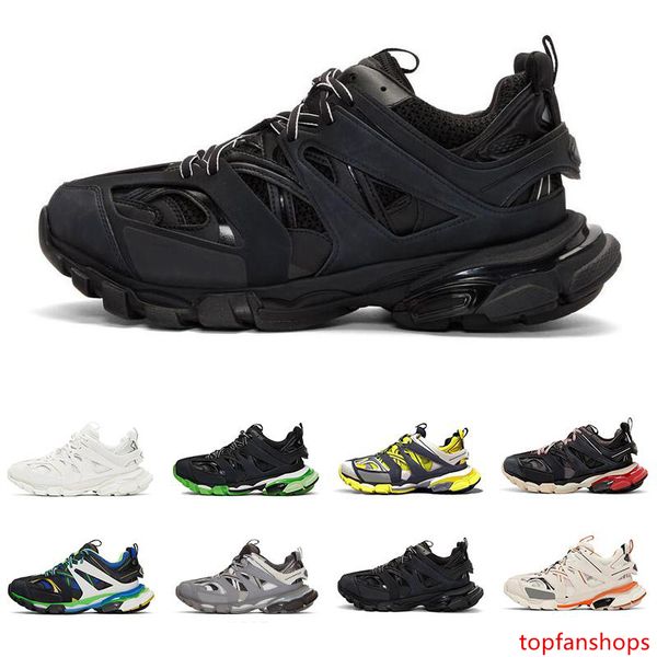 

luxury designer casual shoes triple s track 3.0 brand grey orange yellow men women casual shoes platform sports sneakers mens trainers