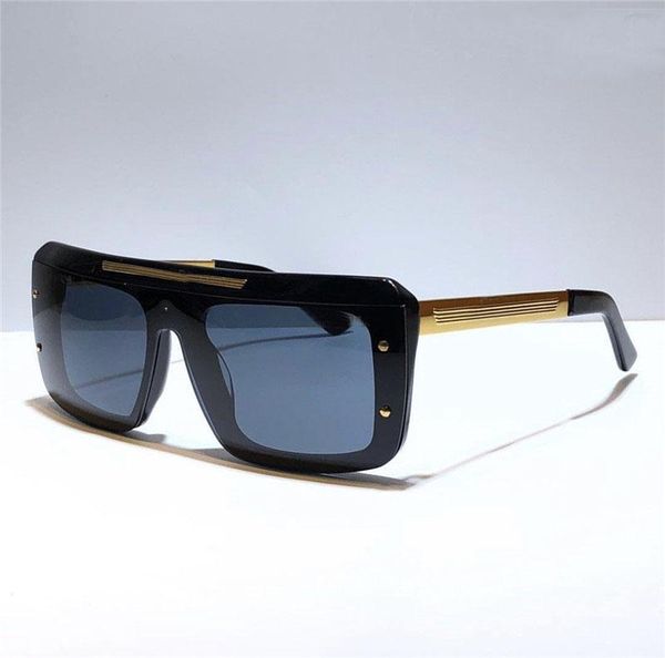 

wholesale classic fashion new designer sunglasses 8923 square frame connection lens goggle popular avant-garde unique style uv400, White;black