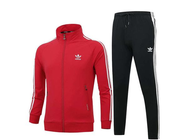 

brand sporting suit men warm hooded xxl adidas suit track men's sweat suits set letter print large size sweatsuit male, Gray