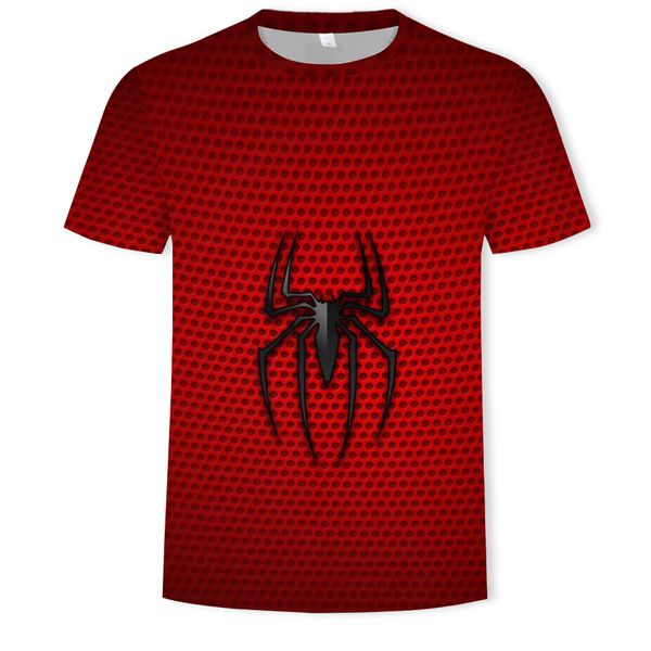 

mens designer spider-man 3d digital printed t-shirt, White;black