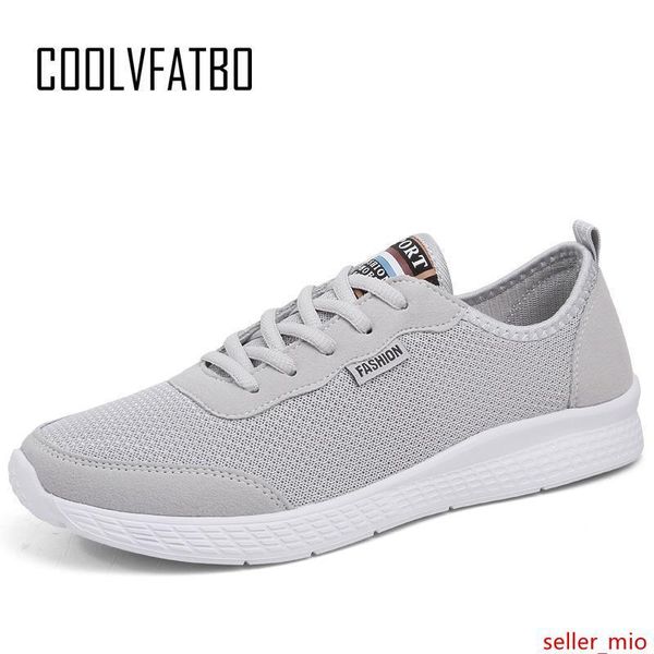 

coolvfatbo men shoes fashion comfortable lace up sneakers mesh flats summer sneakers breathable casual shoes plus size