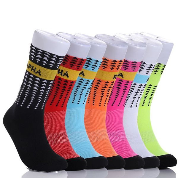 

bmambas new men/women cycling socks high elasticity soft sports socks deodorization breathable for compression, Black