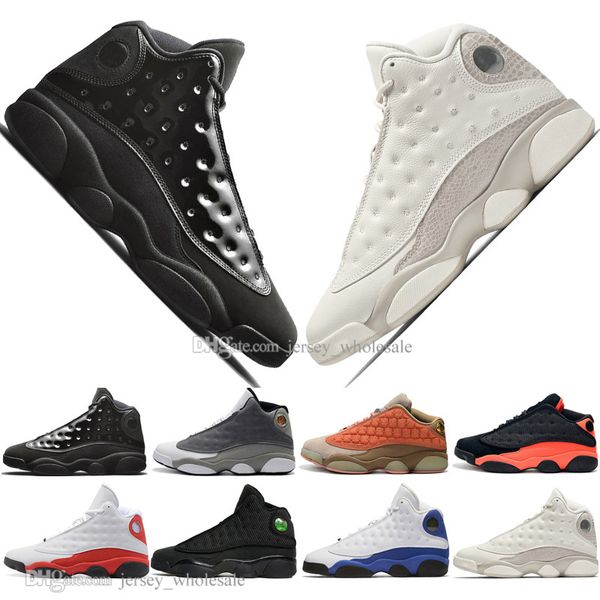 

13 13s cap and gown terracotta blush mens basketball shoes chicago black infrared flints bred men athletic sport sneakers designer us 5.5-13