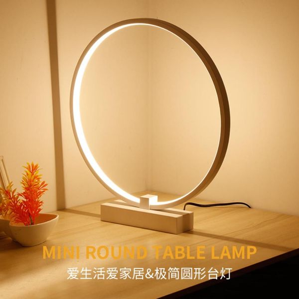 

simple modern led creative desk lamp nordic home study bedroom l bedside decorative intelligent desk lamp light