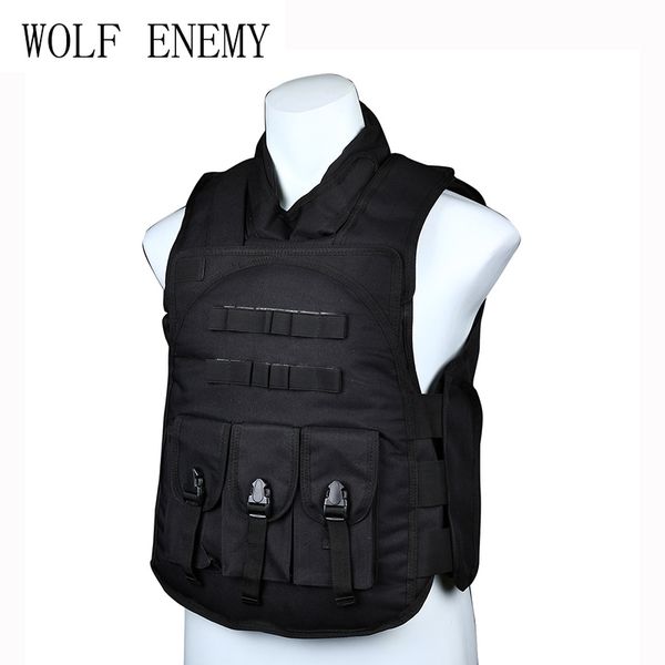 

swat paintball tactical combat assault vest bk/de/multicam, Camo;black