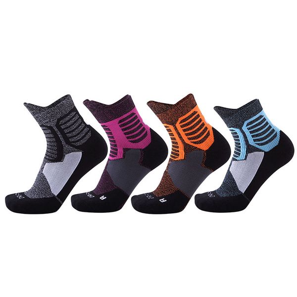 

outdoor sweat breathable deodorant riding socks mountain bike socks cycling sport /racing cycling hot, Black