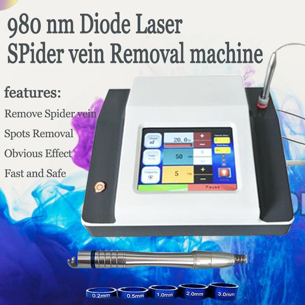 

portable spider vein removal machine 980nm diode laser varicose veins vascular removal machine 980 nm wavelength high energy 30w beauty