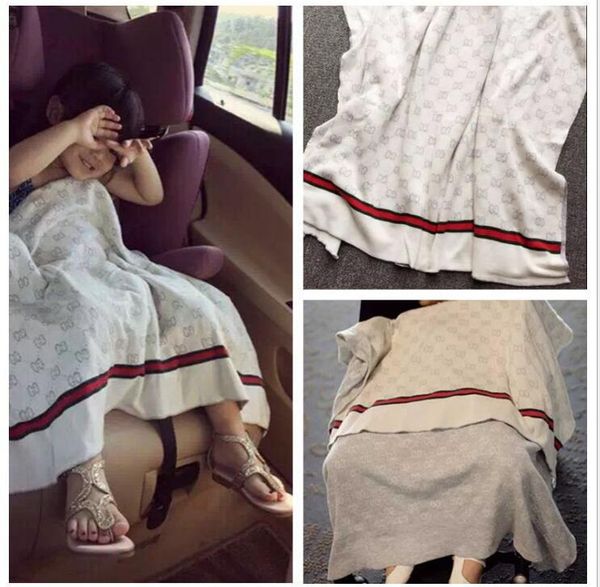 

toddler newborn baby knitted blankets fashion kids swaddle stroller bedding covers soft nursing beddings 90*120cm