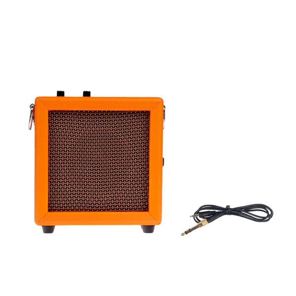 

mini leather cover guitar ukulele amplifier speaker gig travel accessory