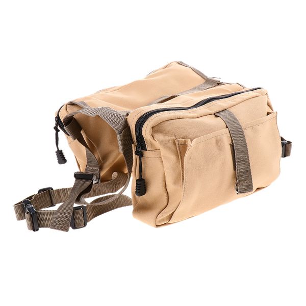 

dog pack hound travel hiking backpack saddlebags dog patches for pet