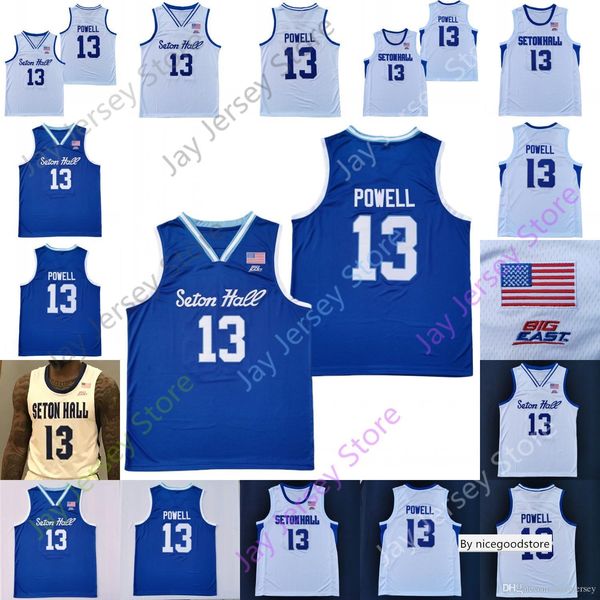 

custom seton hall basketball jersey college sandro mamukelashvili myles powell quincy mcknight jared rhoden shavar reynolds gill obiagu nels