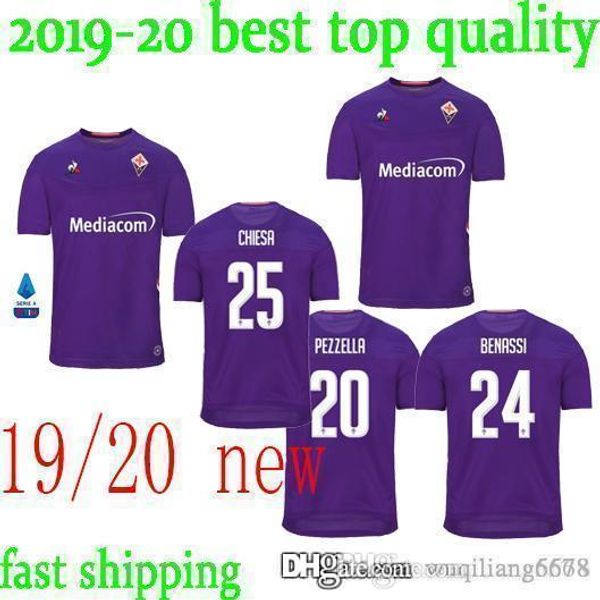 

9 20 fiorentina soccer jerseys ribÃ©ry prince maglia home away milenkovic simeone veretout pezzella lirola chiesa football shirts, Black;yellow