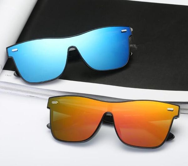 

europe and the united states classic sun glasses fashion square sunglasses for men and women mi nail sunglasses goggles siamese sunglasses, White;black