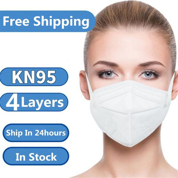

50 pcs kn95 dust mask protective n95 face masks with mouth cover filter dustproof particulate respirator masks