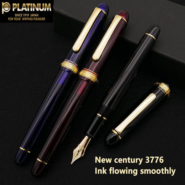 

platinum new century 3776 century thick point c point pnb-13000 pen 14k gold pen gift