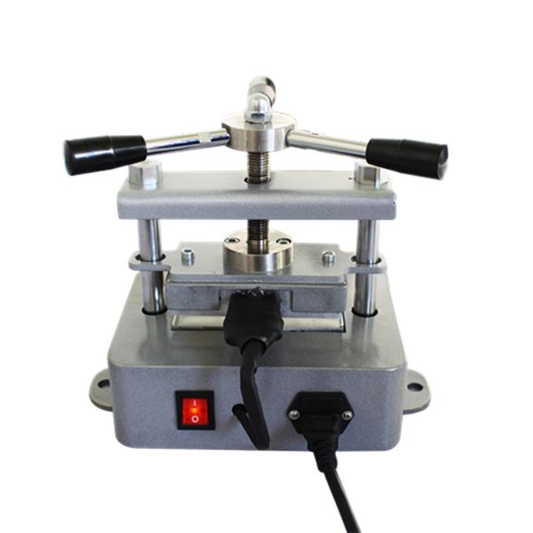 

new rosin press tech bags low price double heating plates household manual rosin heat press machine for sale ck220-4