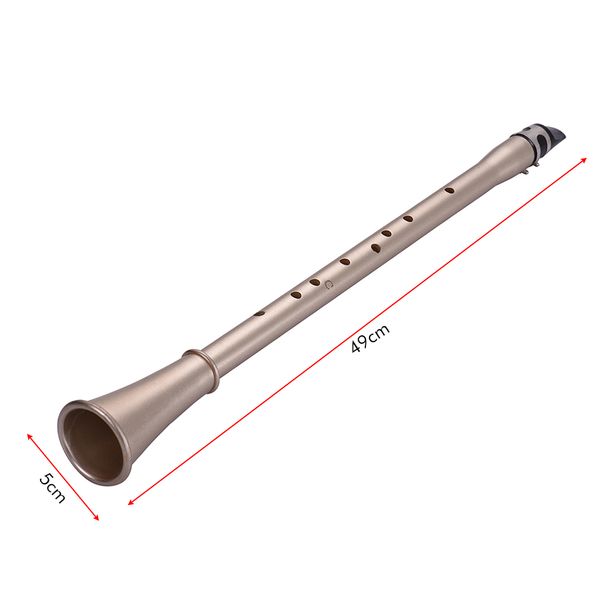 

bb key mini simple clarinet sax compact clarinet-saxophone abs material musical wind instrument for beginners with carry bag