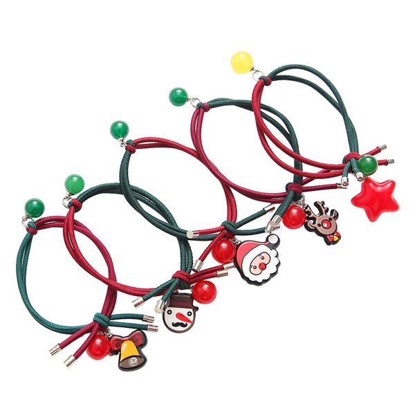 

Christmas hair accessories,Christmas father hair rubber band,Christmas ornament for party, new year,Boutique wholesale