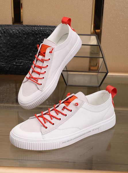 

new season designer shoe fashion luxury men casual shoes young the latest casual shoes series, Black