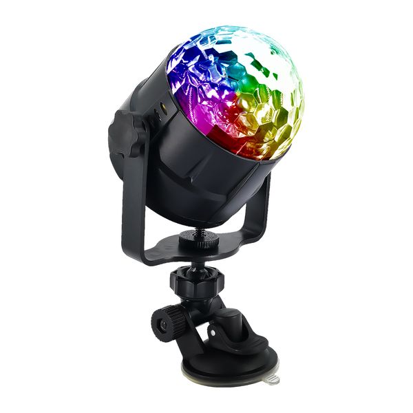 

15 colors led usb car dj disco ball lumiere 5w sound activated projector rgb stage lighting effect lamp christmas ktv party