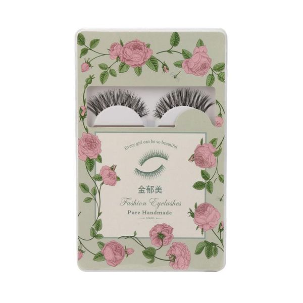 

5 pairs black band fake eye lashes thick long cross party false eyelashes natural cosmetics tools