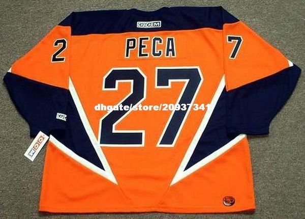 

wholesale mens michael peca new york islanders 2004 ccm retro hockey jersey, Black;red