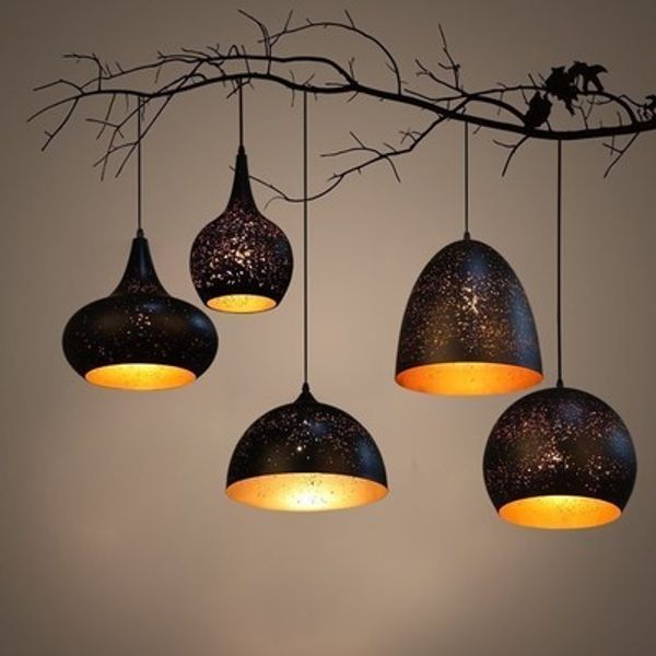 Del Colgante Hierro Nórdica Grabado Retro Restaurante Viento Loft De Pantalla De La Industrial Barra Compre Colgante Lámpara Cabezal Único Café Bar De VGpLqSzMU