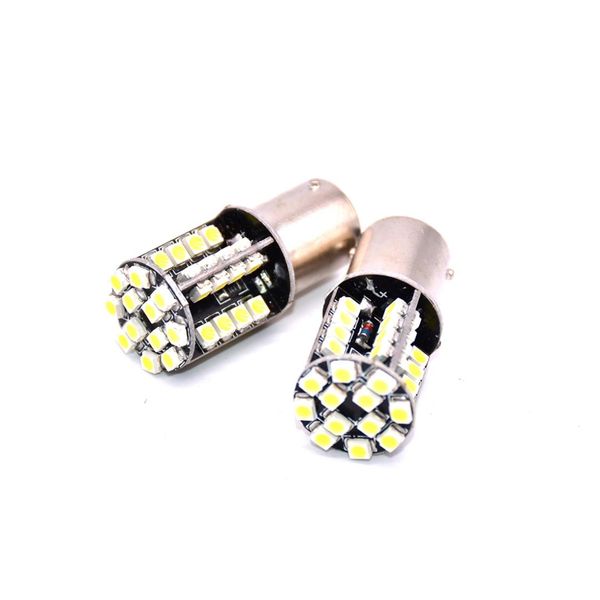

2pcs canbus 1156 ba15s 1210 3528 44 smd светодиодные лампы одного автомобиля reverse turn фара дальнего света 12v белый желтый янтарный